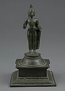 Buddha with Left Hand in Gesture of Gift Giving (Varadamudra) by Unknown