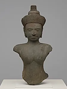 Bust of a Female Deity (<em>Devi</em>)