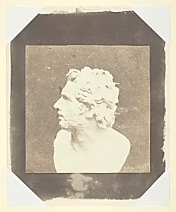 Bust of Patroclus by William Henry Fox Talbot