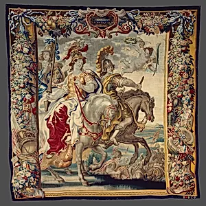 Caesar and Cleopatra Enjoying Themselves from The Story of Caesar and Cleopatra