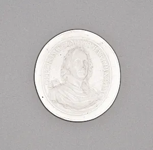 Cameo with Portrait of Oliver Cromwell by Wedgwood Manufactory