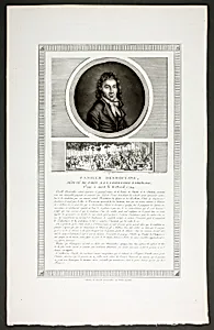 Camille Desmoulins, Parisian Deputy to the National Convention, from the series Tableaux historiques de la révolution française