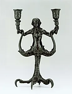 Candelabrum in the Shape of a Siren