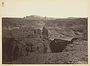 Cañon of the Colorado River, near Mouth of San Juan River, Arizona by Timothy O'Sullivan