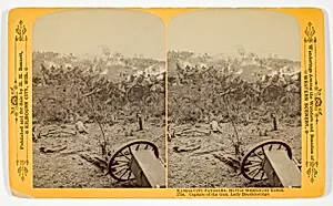 Capture of the Gun, Lady Breckinridge, No. 1754 from the series "Kansas City Panorama. Battle Missionary Ridge" by Henry Hamilton Bennett