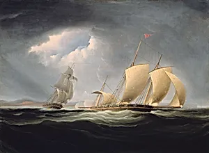 Capture of the Tripoli by the Enterprise