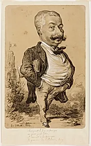 Caricature of a Man