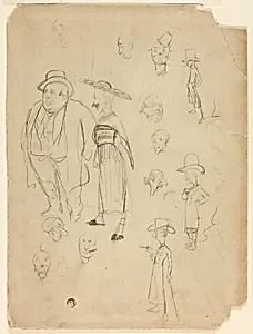 Caricatures of Gentlemen by Philip William May