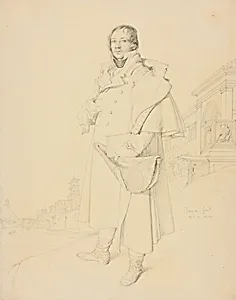 Charles François Mallet, Civil Engineer by Jean Auguste Dominique Ingres