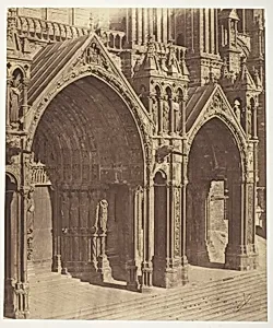 Chartres Cathedral, South Transept, Central and Side Portals