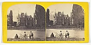 Chateau de Rougemont. Thun. Suisse, No. 120 from the series "Views of Switzerland"