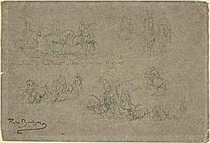 Chief Returning from a Bison Hunt and other Studies