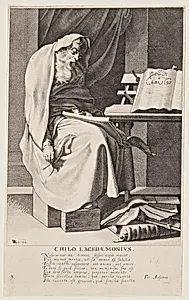 Chilo Lacedaemonius, from Seven Wise Men of Greece