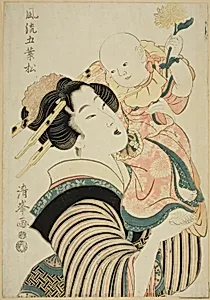 Chrysanthemum Festival, from the series "Elegant Five-needled Pine (Furyu goyo matsu)"