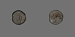 Coin Depicting a Palm Branch