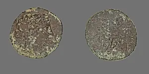 Coin Depicting the God Apollo by Ancient Greek