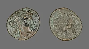 Coin Depicting the God Apollo by Ancient Greek