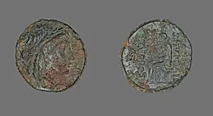 Coin Depicting the God Apollo by Ancient Greek