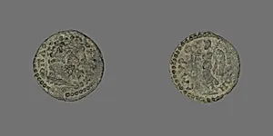 Coin Depicting the Hero Hercules by Ancient Roman