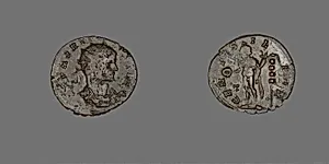 Coin Portraying Emperor Aurelian by Ancient Roman
