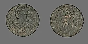 Coin Portraying Salonina