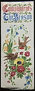 Commemmorative Ribbon "Compliments of the Season"