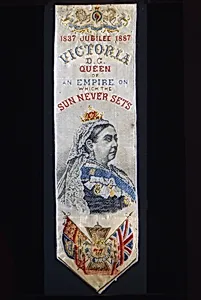 Commemorative Bookmark "1837-1887 Jubilee"