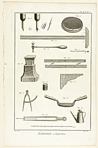Copperplate Engraving, from Encyclopédie