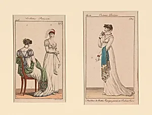 "Costume Parisien" Fashion Plates from Journal des Dames et Des Modes and Costume Parisien (The Journal of Ladies and Fashion) by Unknown