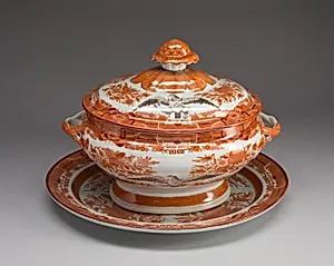 Covered Tureen and Platter