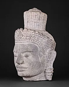 Crowned Head by Khmer
