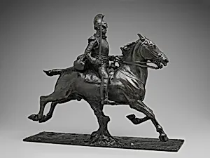 Cuirassier with Drawn Sword