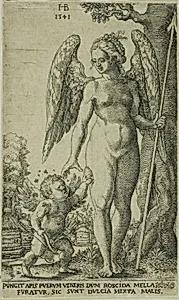 Cupid Bringing and Honeycomb to Venus