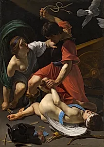 Cupid Chastised by Bartolomeo Manfredi