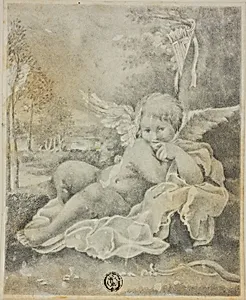 Cupid in a Landscape