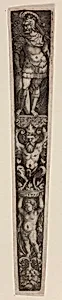 Dagger Sheath with a Warrior