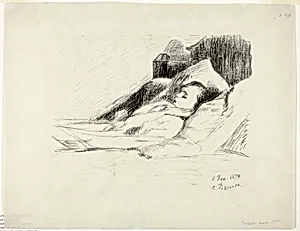 Dead Child by Camille Pissarro