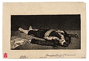 Dead Toreador by Édouard Manet