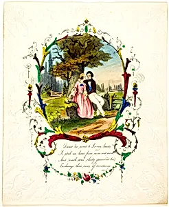 Dearest 'Tis Sweet to Loving Hearts (valentine)