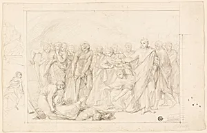 Death of Ananias by Benjamin West