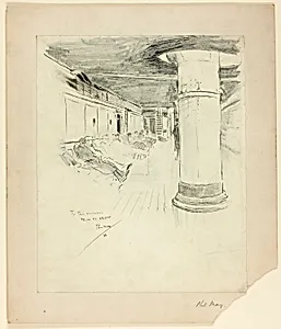 Deck of Steamer