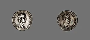 Denarius (Coin) Portraying Emperor Gaius (Caligula) by Ancient Roman