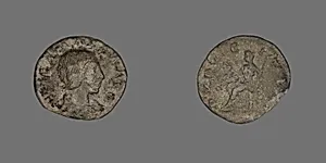 Denarius (Coin) Portraying Julia Maesa by Ancient Roman