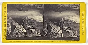 "Deserted Chamber", No. 17 from the series "Mammoth Cave Views"