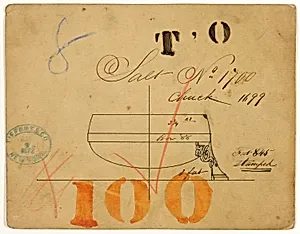 Design for Salt Dish No. 1700