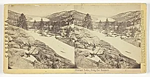 Donner Lake, from the Summit, from the series "California"