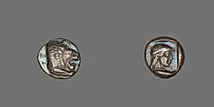 Drachm (Coin) Depicting Lion by Ancient Greek