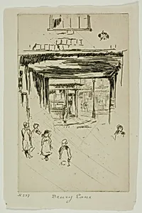 Drury Lane by James McNeill Whistler