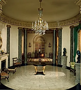 E-13: English Rotunda and Library of the Regency Period, 1810-20