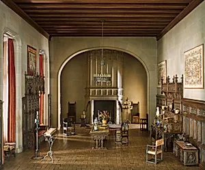 E-16: French Hall of the Louis XII Period, c. 1500